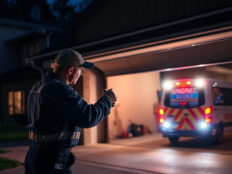 Professional emergency service service by Garage Door Winter Garden technicians